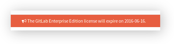 License expiration