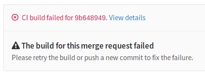 Only allow merge if pipeline succeeds message