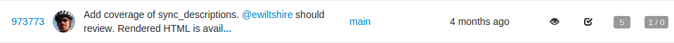 Review details in a review queue