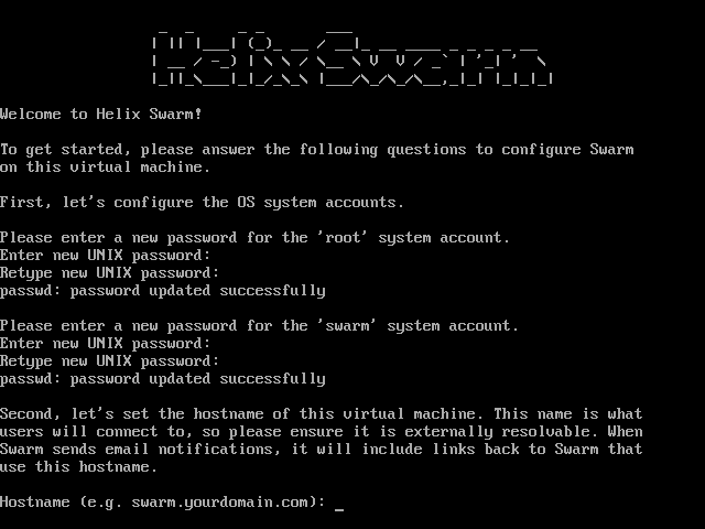 Configuring the OVA