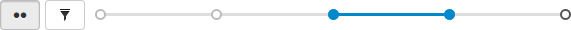 The Review Timeline slider in diff mode
