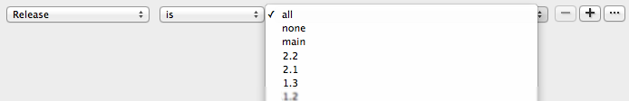 jobquery builder cond variable