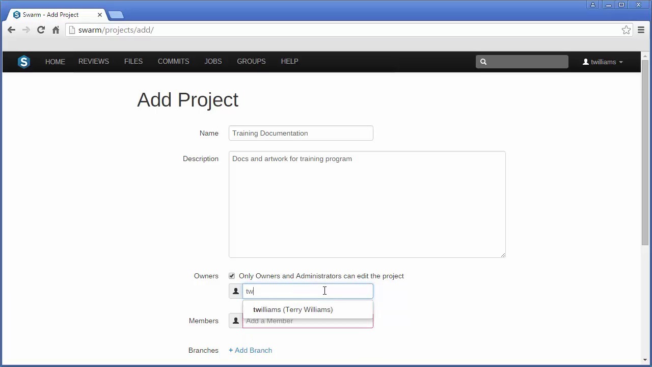 Video: Create a Project