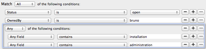 jobquery builder nested cond
