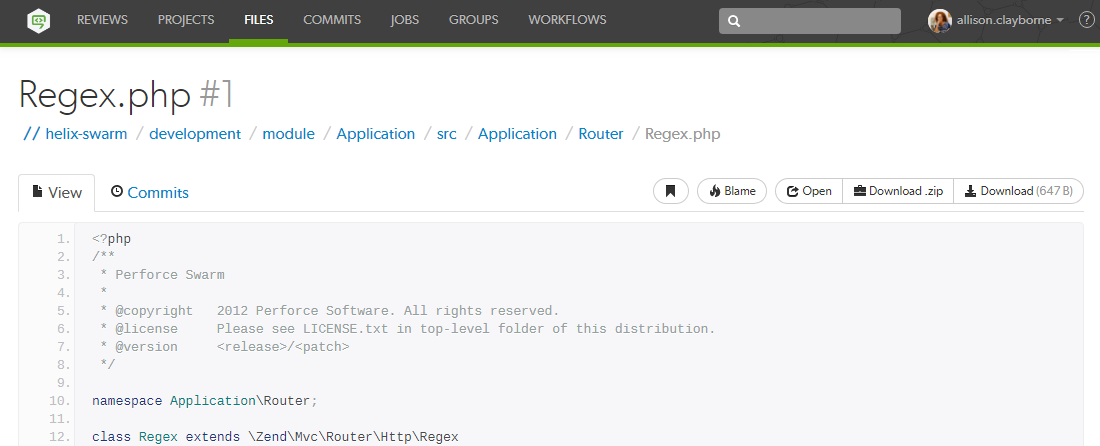 A displayed text file Example text file image