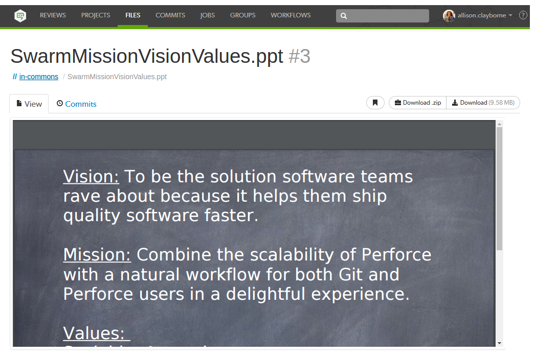 PowerPoint presentation preview