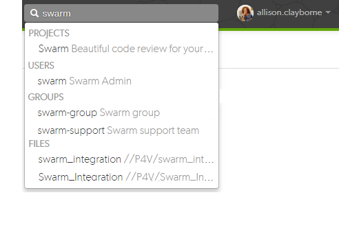 Swarm Search Results Image of Swarm Search Results