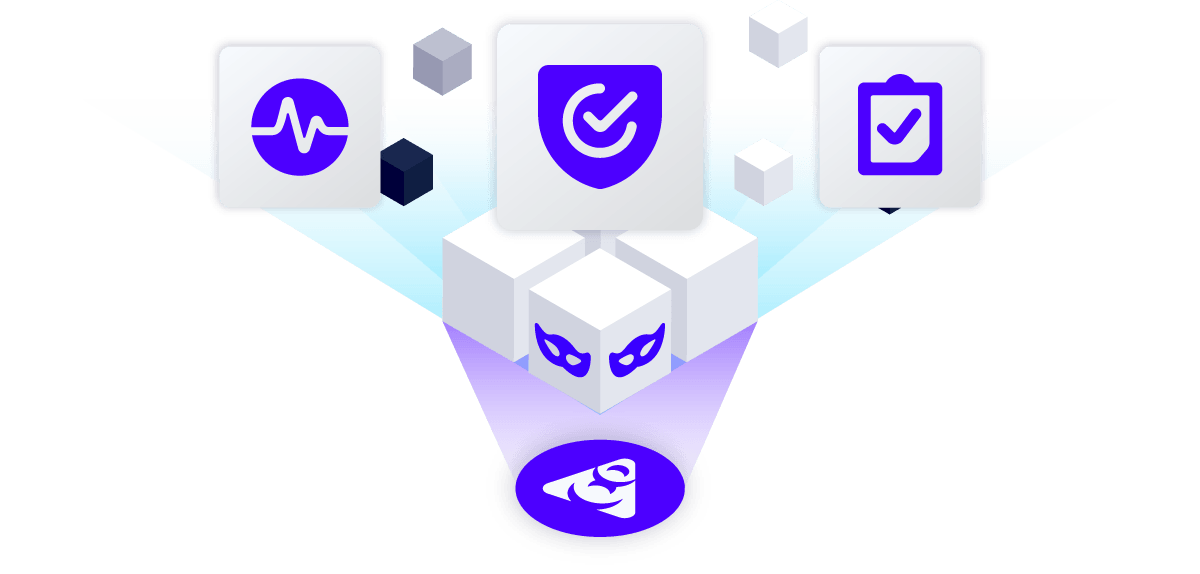 Healthcare data compliance illustration.
