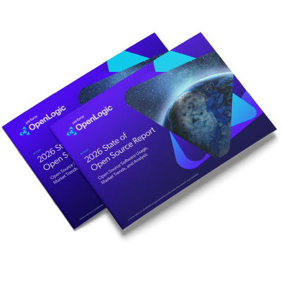 2026 state of open source report mockup