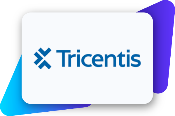 Tricentis logo.