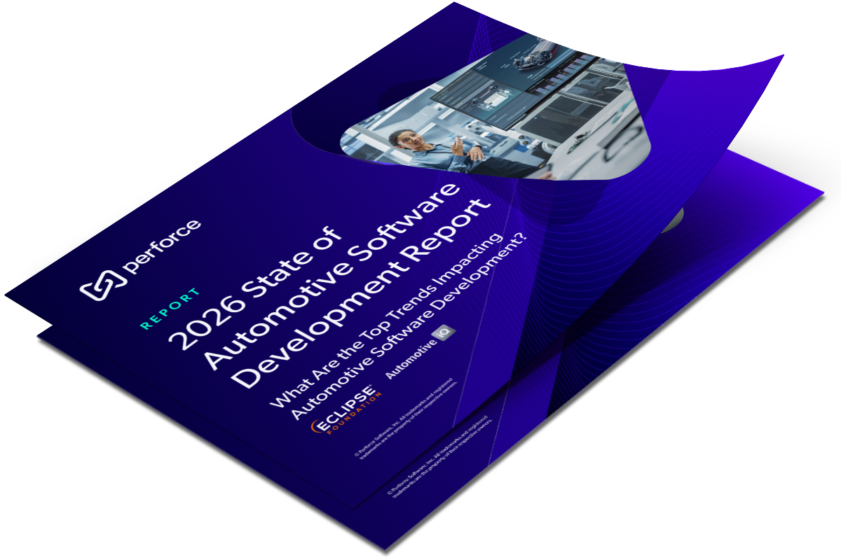 2026 State of Automotive Software Development Report cover.