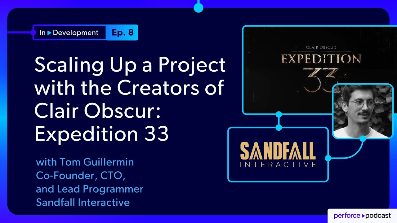 P4 In Development Podcast Sandfall Interactive Thumbnail