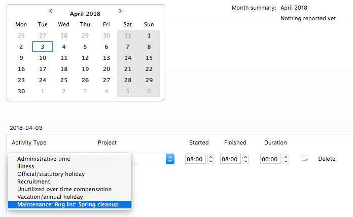 Calendar image