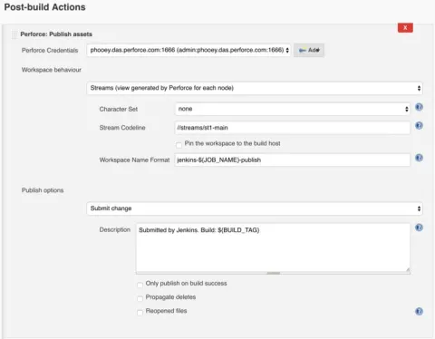 Helix Swarm and Jenkins integration screen shot
