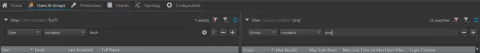 Filtering P4V