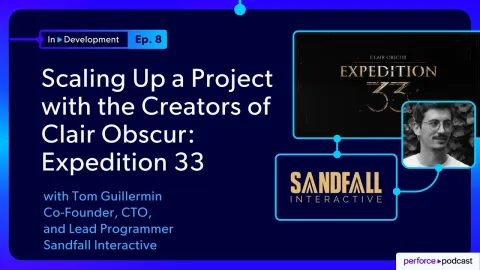 P4 In Development Podcast Sandfall Interactive Thumbnail